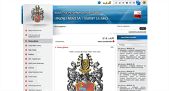 Desktop Screenshot of bip.lesko.pl